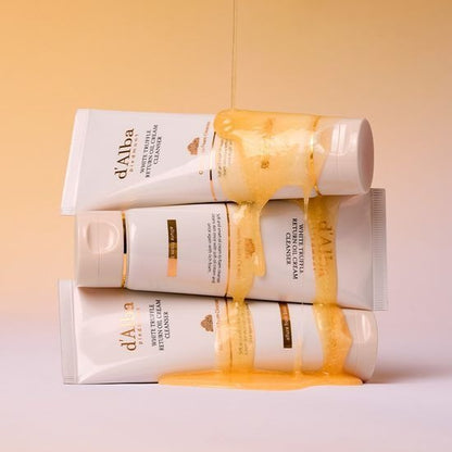 [d’Alba] White Truffle Return Oil Cream Cleanser 100ml | Oil-to-Foam Deep Cleansing Care