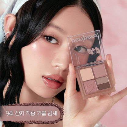 [Peripera] Eyeshadow Palette with Soft Radiant Finish – 6-Color Set