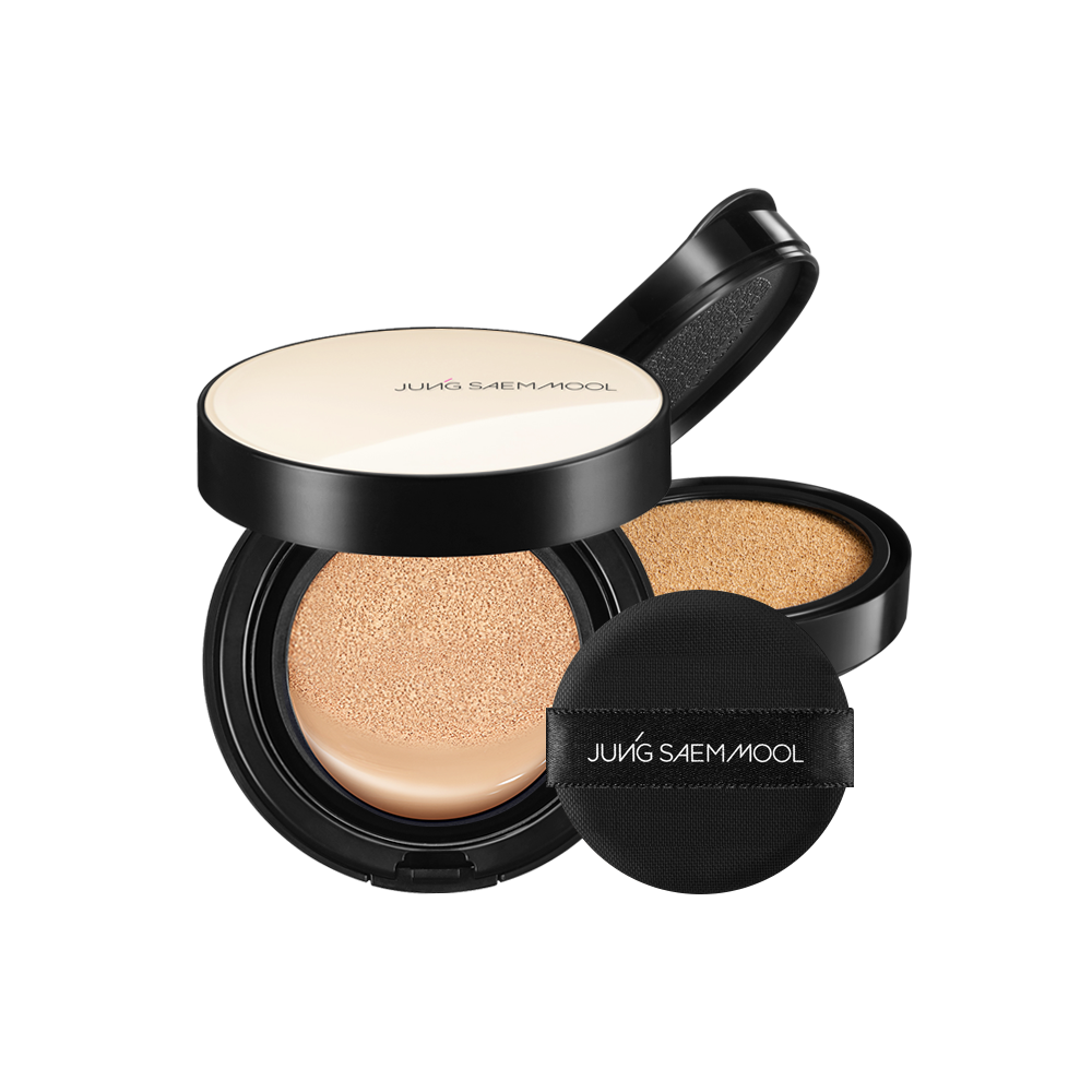 [JUNG SAEMMOOL] Essential Skin Nuder Cushion Soft Natural Finish Set (Cushion + Refill + Mini Highlighter + Water Cream 8ml)