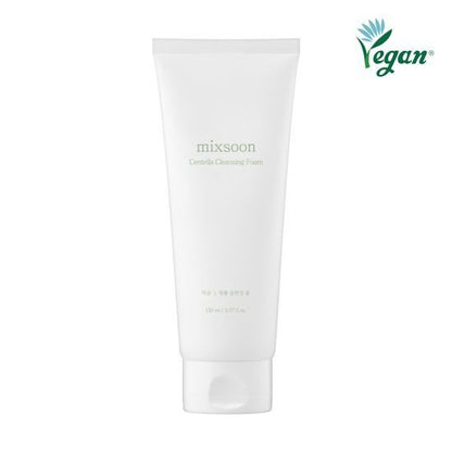 [mixsoon] Centella Cleansing Foam 150ml | Gentle Hydrating Vegan Cleanser