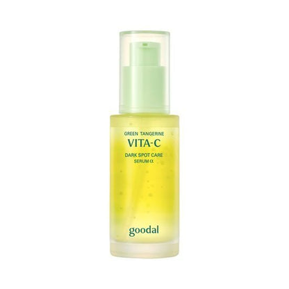[Goodal] Green Tangerine Vita-C Serum α Refill Set – Refreshing Radiant Finish & Lightweight Hydration | 50ml + Cream 10ml