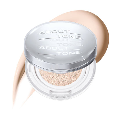[ABOUT TONE] Skin Layer Fit Cushion Soft-Blur Matte Finish 13g (Single / Spatula Set)