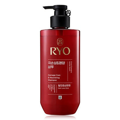 [Ryo] Damage Care & Nourishing Shampoo Soft Smooth Finish 480ml