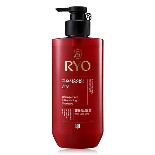 [Ryo] Damage Care & Nourishing Shampoo Soft Smooth Finish 480ml