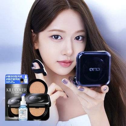 [CLIO] Kill Cover Founwear Cushion 15g (+Refill) | Seamless Coverage & Natural Finish