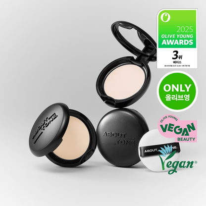 [ABOUT TONE] Blur Powder Pact Soft Matte Finish 9g