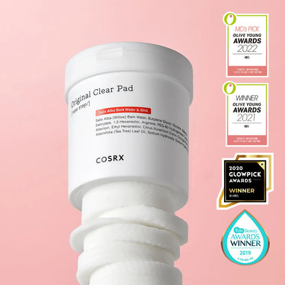 [COSRX] One Step Original Clear Pad | 90 Pads, Green Calming Pad | 90 Pads, Moisture Pad | 90 Pads