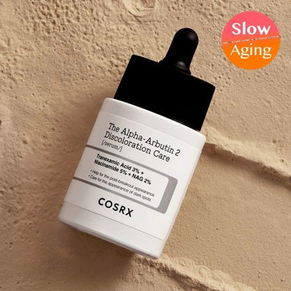 [COSRX] The Alpha-Arbutin 2 Discoloration Care Serum 50ml – Brightening & Tone-Refining Serum