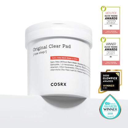 [COSRX] One Step Original Clear Pad | 90 Pads, Green Calming Pad | 90 Pads, Moisture Pad | 90 Pads