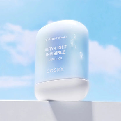 [COSRX] Airy Light Invisible Sun Stick 19g | Lightweight UV Protection & Matte Finish