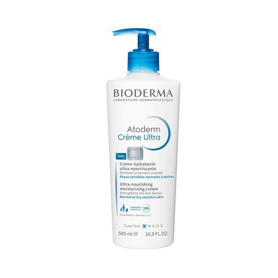 [BIODERMA] Ultra-Nourishing Moisturising Cream with Soft Satin Finish | 500 ml + 200 ml Set