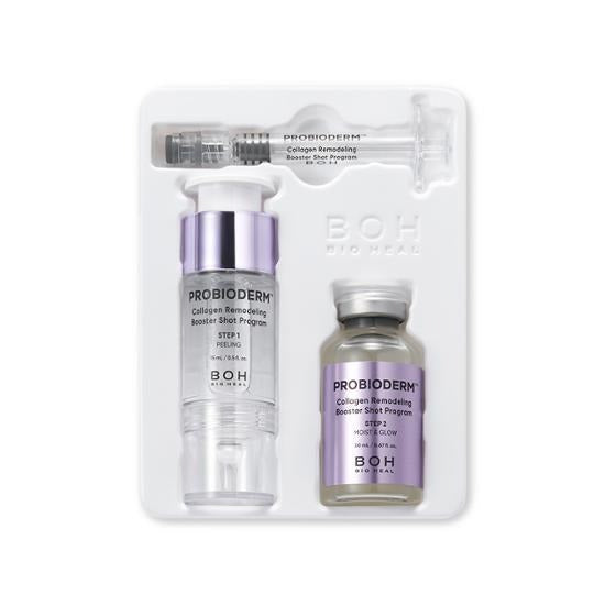 [BIOHEAL BOH] Probioderm Collagen Remodeling Booster Shot Program | Two-Step Radiance Care Set + Gel Mask