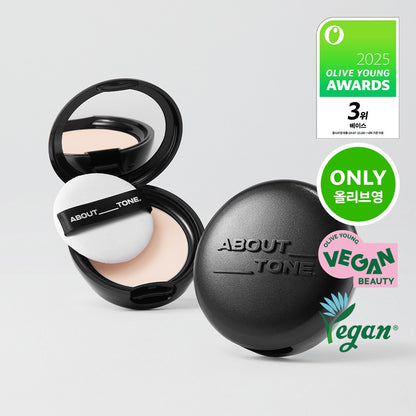 [ABOUT TONE] Blur Powder Pact Soft Matte Finish 9g