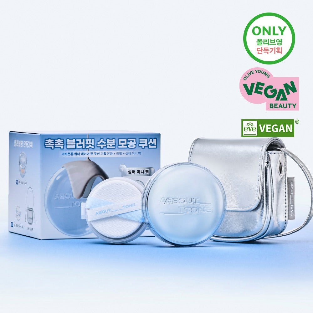 [ABOUT TONE] Water Layer Fit Cushion Hydrating Glow Finish 14g
