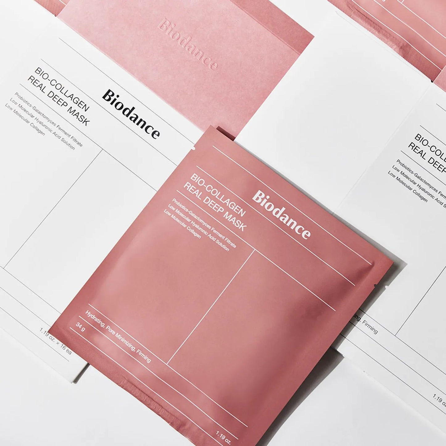 [BIODANCE] Bio-Collagen Real Deep Mask Sheet – Hydrating & Firming Hydrogel Mask Care | 4 Sheets