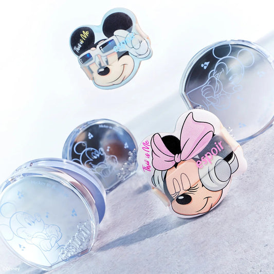 [espoir] Be Velvet Cover Cushion Disney Edition Set + Refill + Puff Case | Lightweight Velvet Finish