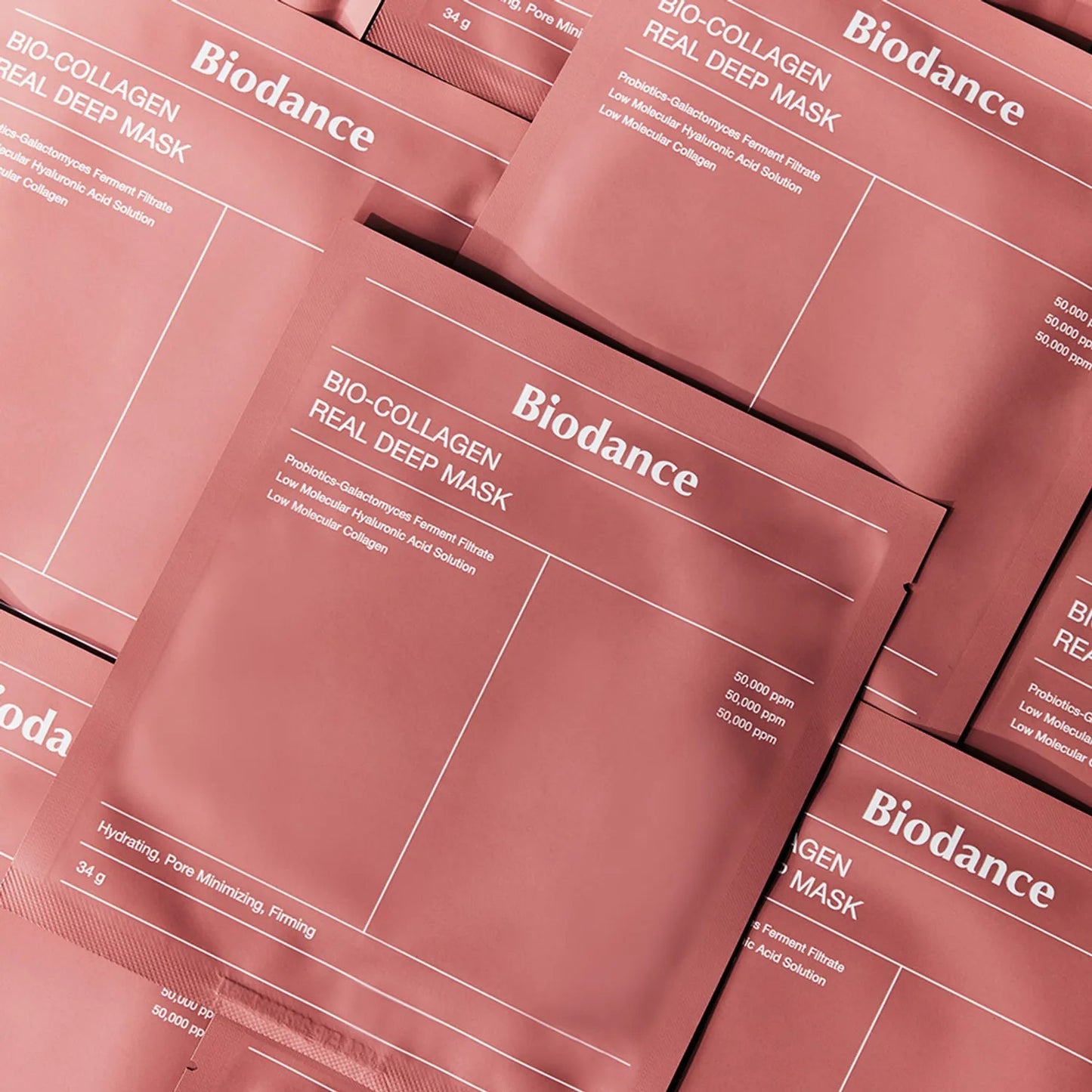 [BIODANCE] Bio-Collagen Real Deep Mask Sheet – Hydrating & Firming Hydrogel Mask Care | 4 Sheets