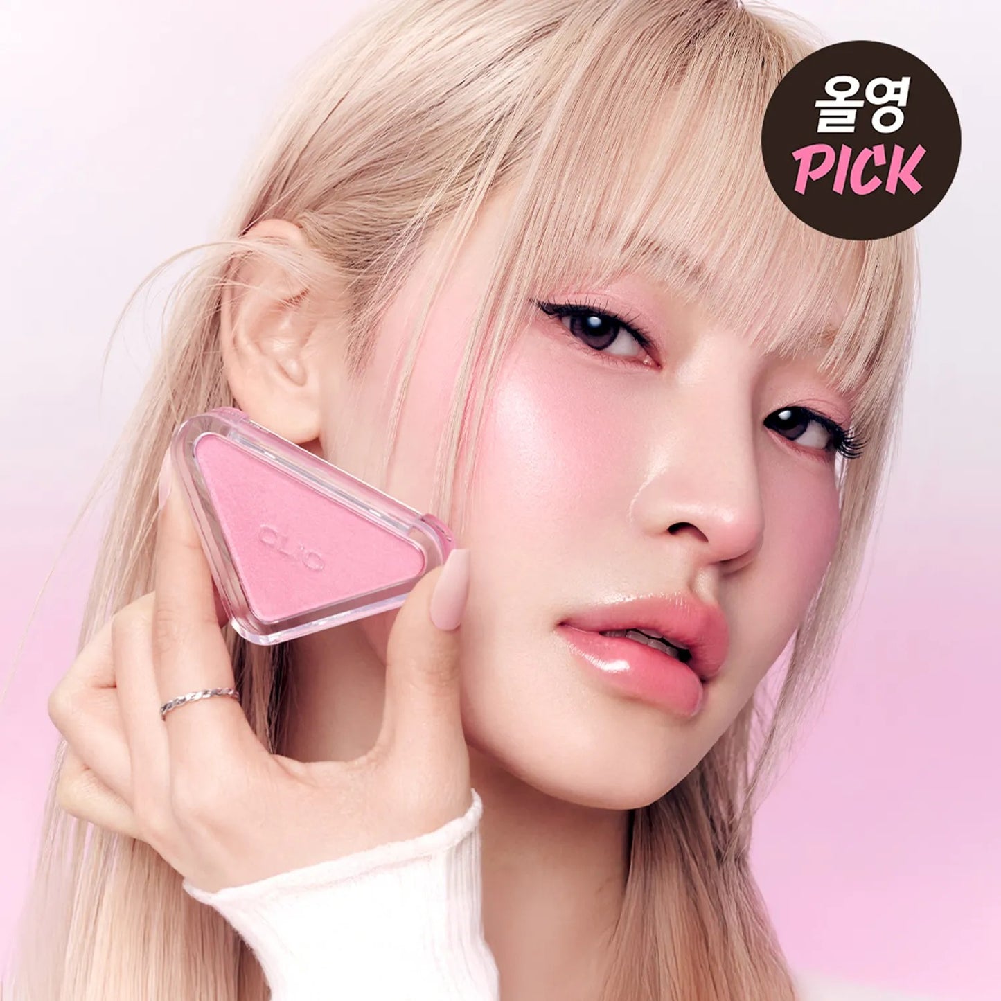 [CLIO] Essential Blush Tap 4g | Airy Matte & Sheer Glow Cheek Color