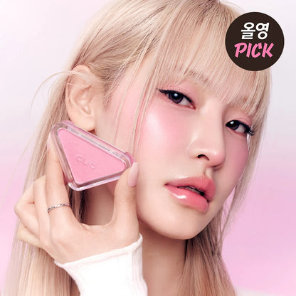 [CLIO] Essential Blush Tap 4g | Airy Matte & Sheer Glow Cheek Color