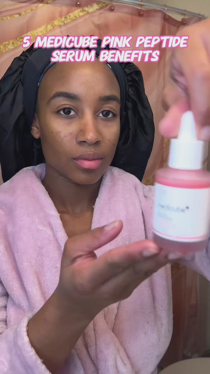 [Medicube] PDRN Pink Peptide Ampoule | Revitalizing & Hydrating Formula | 30ml + 50ml Refill | GlowLab