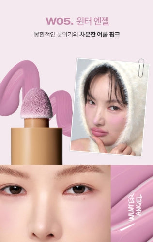 [TOOQ] Water Cream & Lique Cream Blush Soft Watercolor Finish 1 Shade (9 Option